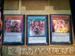 YUGIOH ENDYMION THE MIGHTY MASTER OF MAGIC + REFLECTION OF ENDYMION +SPELL POWER - Image 1