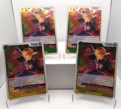 Sabo Playset - OP09-104 x4 - Emperors in the New World - One Piece TCG - Image 1