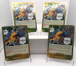 Slam Gibson Playset - OP12-117 x4 - Legacy of the Master - One Piece TCG - Image 1