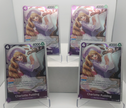 Charlotte Pudding Playset EB03-035 x4 EB03 Heroines One Piece TCG - Image 1