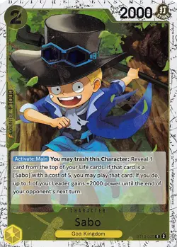 Sabo - Foil ST13-007 PRB-02 The Best One Piece - Image 1