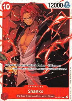 Shanks Foil OP09-004 PRB-02 The Best One Piece - Image 1