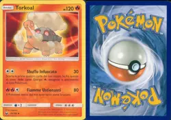 CARD POKEMON 2018-TEMPESTA ASTRALE 29/168 TORKOAL -MINT,NEW,EDICOLA PERFECT - Image 1