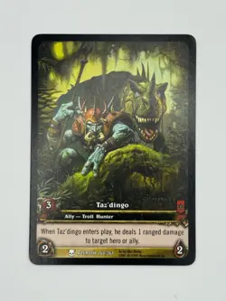 World of Warcraft TCG Azeroth 260/361 Extended Art Taz’dingo - Image 1