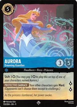 Aurora Dreaming Guardian 153/204 Fabled Disney Lorcana - Image 1