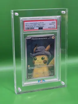 Pikachu With Grey Felt Hat SVP 085 Pokemon Van Gogh Promo Card PSA 10 GEM MINT⚡ - Image 2