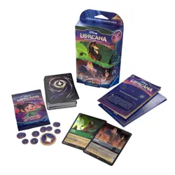Disney Lorcana: Shimmering Skies Starter Deck (Emerald & Steel) New Sealed - Image 1