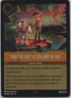 Lorcana Cold Foil - You've Got a Friend in Me 30/204 - Wilds Unknown - Image 1