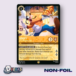 Goofy - Groundbreaking Chef 4/204 Legendary Non-Foil NM Disney Lorcana - Image 1