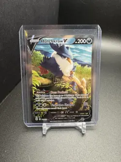 Honchkrow V 162/172 Alt Art Ultra Rare Card Brilliant Stars Pokemon TCG Card - Image 1