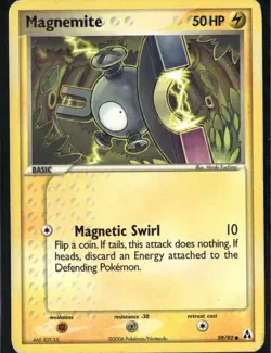 Magnemite Common Legend Maker 59/92 Lightning Pokemon Card - Image 1