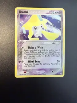 Pokemon Jirachi Holo Rare Card 8/101 EX Hidden Legends 2004 - Image 1