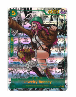 One Piece Card Game - Jewelry Bonney - OP12-118 - Alternative Art - Manga - En - Image 1