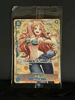 Nami P-112 P ASIA Promo Mini-tin Pack Set vol.2 ONE PIECE Card Japanese Sealed - Image 1