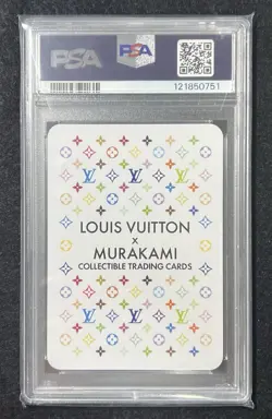 PSA10 LOUIS VUITTON x MURAKAMI Trading card LV ZOOM ON THE COLORFUL MONOGRAM 017 - Image 2