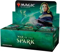 Magic The Gathering War of the Spark Trading Card Booster 36-Packs BOX Japanese - Image 1