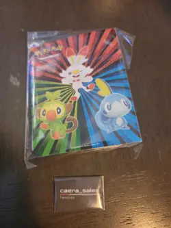 Pokemon TCG Binder Mini Album Sword Shield zacian grookey Holds 60 Cards 2020 - Image 2