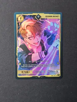 Quinn Benet 9 Holo First 1st Edition Rising Stars Card GamerSupps VCard 089/190 - Image 1