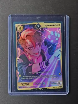 Quinn Benet 9 Holo First 1st Edition Rising Stars Card GamerSupps VCard 089/190 - Image 5