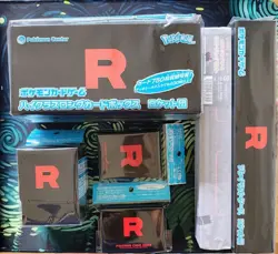 Pokemon Card Team Rocket playmat case Damage Counter 6 set - Image 1