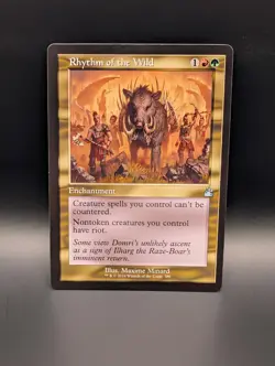 MTG - Rhythm of the Wild - RETRO FRAME - Enchantment - RVR #380 - UC - Image 1
