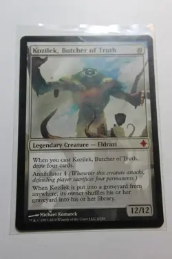 MTG Kozilek Butcher of Truth x1- -Rise of the Eldrazi-Lightly Played - Image 1