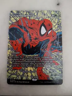 Arachnogenesis (Borderless) Marvel Universe Eternal-Legal Regular - Image 1