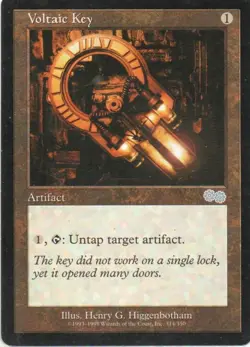 MTG: Urza's Saga: Voltaic Key: Lightly Played Condition - Image 1