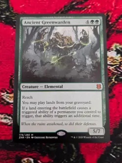 MTG Ancient Greenwarden ZNR 178 NM - Image 1