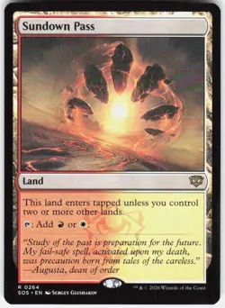 Sundown Pass 264 Secrets of Strixhaven Magic the Gathering - Image 1