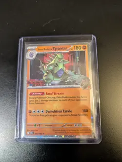 Tyranitar Destined Rivals Build And Battle Promo Card - Image 1