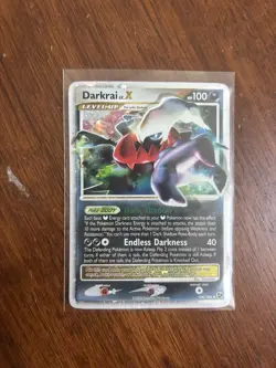 Pokemon Darkrai TCG LV.X Holo Rare Card 104/106 Great Encounters - Image 1