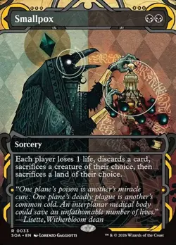 Smallpox - Foil Extended Art SOA NM MTG - Image 1