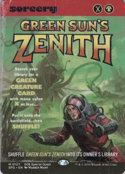 Green Sun's Zenith Showcase - Special Guests - (127) NM - Image 1