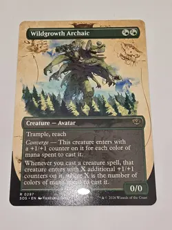 Wildgrowth Archaic (Borderless) Secrets of Strixhaven Regular - Image 1