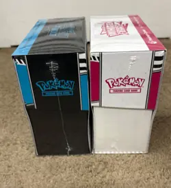Black Bolt and White Flare POKEMON CENTER ETB Elite Trainer Box SEALED - Image 3