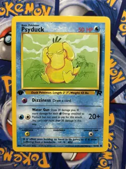 Pokemon Psyduck Team Rocket #65 1st Edition *Check Images For Quality - Clean* - Image 1
