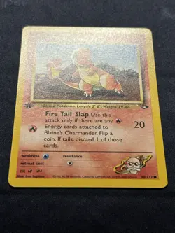 Pokemon Blaine's Charmander #60 and #61 1st Edition LP+ Baby Zards 🔥 - Image 5