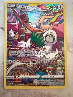 Oranguru TG12/TG30 Swsh09: Brilliant Stars Trainer Gallery Holo Pokemon TCG LP - Image 1