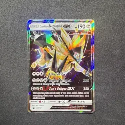 Dusk Mane Necrozma GX SM102 Sun & Moon Black Star Promo Holo Rare Pokemon TCG - Image 1