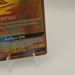 Pokemon TCG Solgaleo GX Sun & Moon: Ultra Prism 173/156 Holo Secret Rare - Image 3