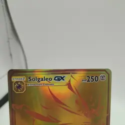 Pokemon TCG Solgaleo GX Sun & Moon: Ultra Prism 173/156 Holo Secret Rare - Image 5