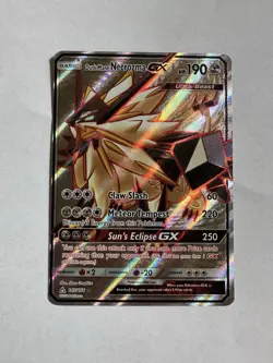 Pokemon Dusk Mane Necrozma GX (Full Art) 145/156 Sm-Ultra Prism Holo LP+ - Image 1