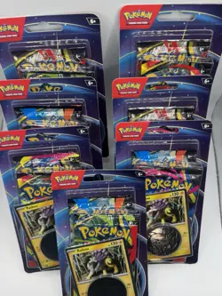 Pokemon LOT of 7 TCG: Raikou Blister 2 Pack Combo - Image 1