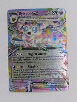 Sylveon ex 041/131 Prismatic Evolutions Holo Pokemon TCG NM - Image 1