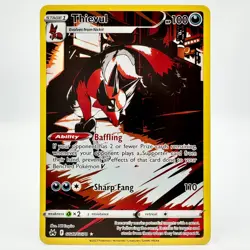 2023 Pokemon TCG Crown Zenith: Galarian Gallery #GG17/GG70 Rare Holo - Thievul - Image 1