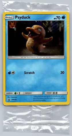 Psyduck - (In-Store Event Promo) SM199 Holo Promo Sun & Moon Promo Pokemon NM - Image 1
