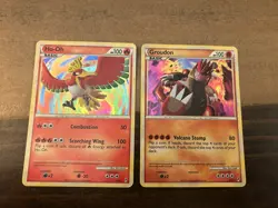 Pokemon Call of Legends Groudon 6/95 & Ho-Oh 9/95 Holo - Image 1