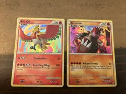 Pokemon Call of Legends Groudon 6/95 & Ho-Oh 9/95 Holo - Image 2
