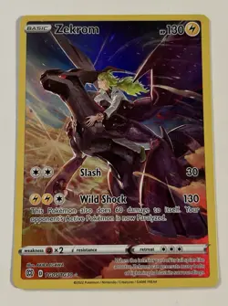 Zekrom TG05/TG30 Brilliant Stars Trainer Gallery Holo English LP - Image 1